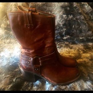 Frye Carmen Harness Boots